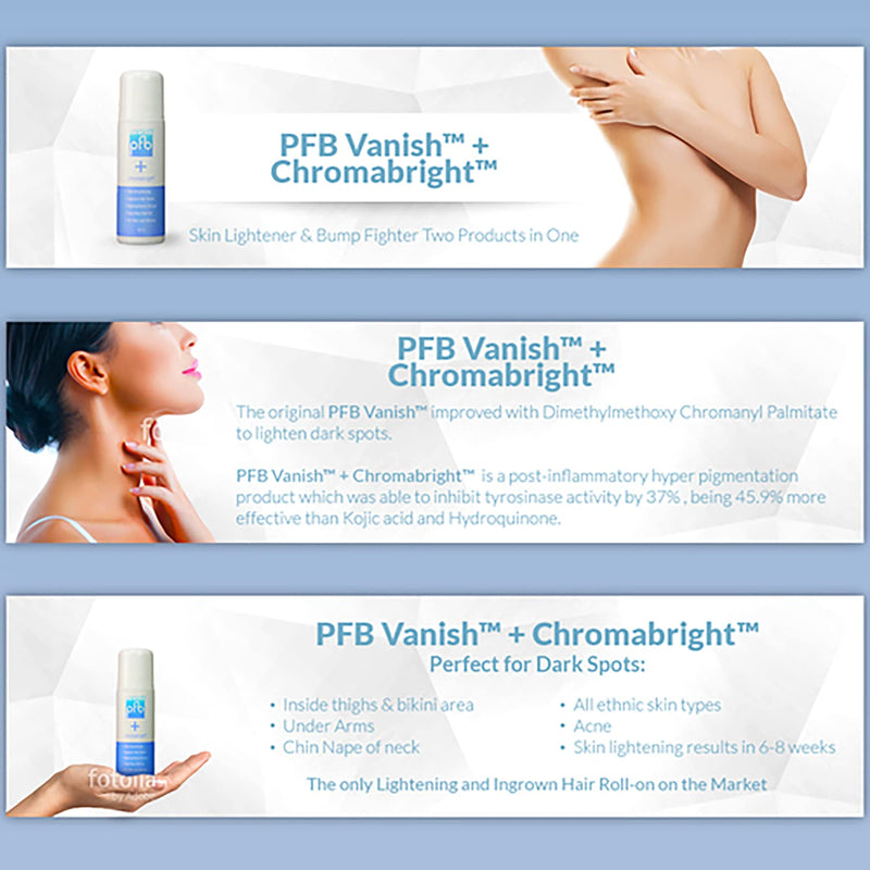 Pfb Vanish + Chromabright Vs Tend Skin PFB Vanish™ + Chromabright – Bumblebee Skincare