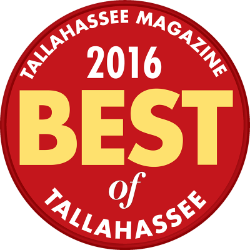 Best of Tallahassee Magazine 2016 award