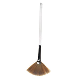 Fan Mask Brush with Synthetic Bristles & Acrylic Handle / 1.5"